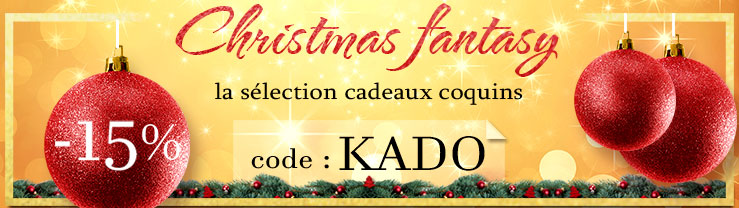 Christmas Fantasy, la selection cadeaux coquins